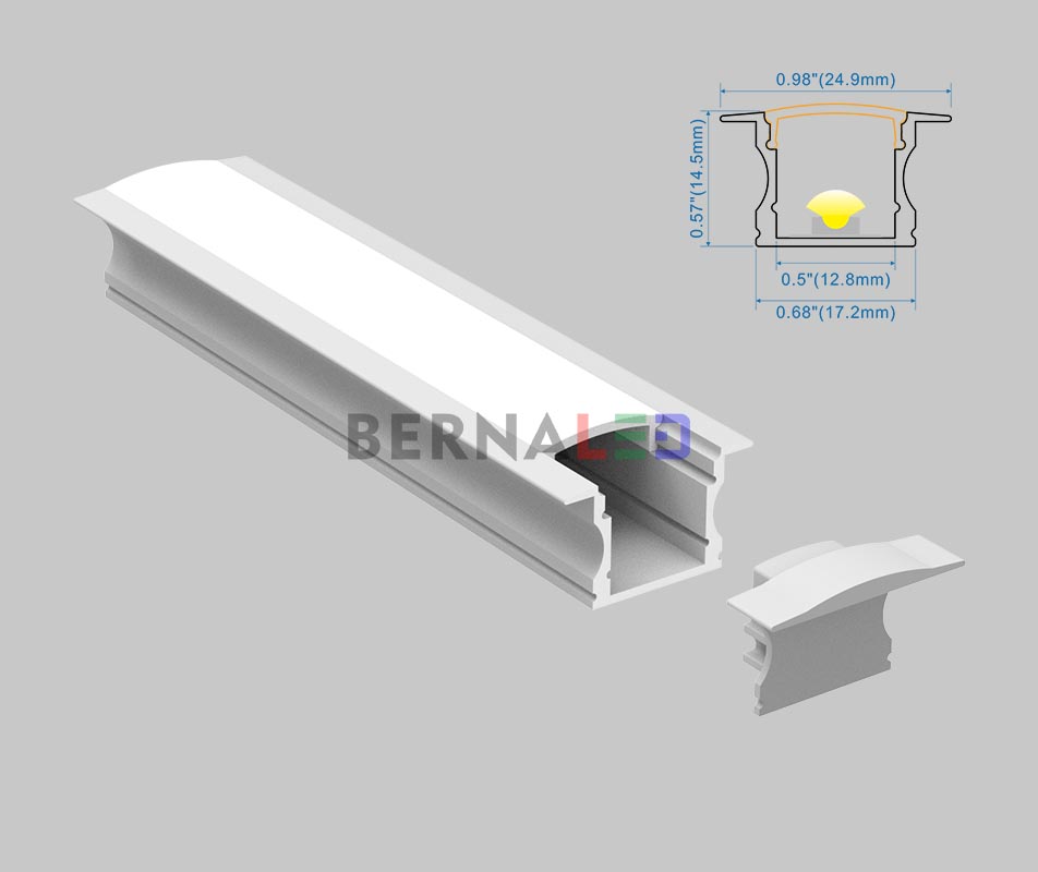 BPS171502 - 25x15mm Recessed Mounted