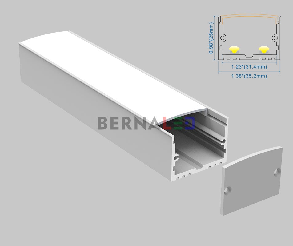 BPS352501 - 35x25mm Surface Mounted
