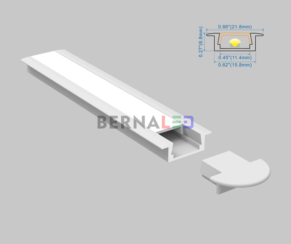 BPS160702 - 22x7mm Recessed Mounted